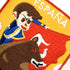 A-ONE Spanish Bullfighting Arena Spain 3D Decorative Whiteboard Magnet 1PC+Cute Matador Souvenir Military Patch 1PC, Polyresin Whiteboard Magnet, ...