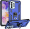 Military Grade Drop Impact for Samsung Galaxy A23 5G Case 360 Metal Rotating Ring Kickstand Holder Armor Heavy Duty Shockproof Case for Galaxy A23...
