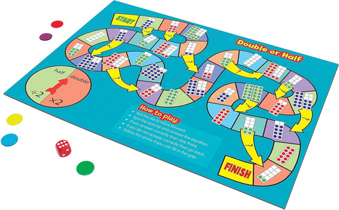 Junior Learning JL425 Math Board Games, Multi...