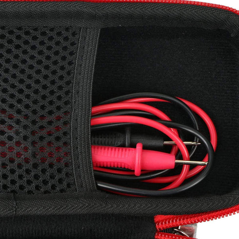 khanka Hard Travel Case Replacement for KAIWEETS HT206b / HT206d 600A Digital Clamp Meter T-RMS 6000 Counts, Auto-Ranging Multimeters AC/DC Curren...