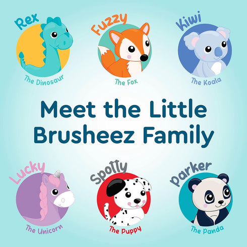 Little Brusheez® Toddlers’ Sonic Toothbrush - Safe & Gentle Toothbrush for Ages 1-3 with Built-In, Light-Up 2-Minute Timer, Extra Brush Head, & St...