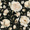 HAOKHOME 93242-1 Peel and Stick Wallpaper Floral Vintage Roses Peonies Contact Paper Removable Black/Beige/Olive Self Adhesive Mural 17.7in x 6.5f...