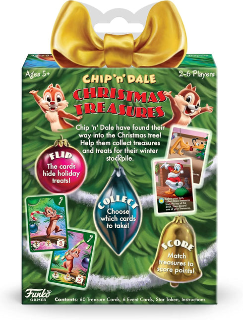 Funko Pop! Signature Games: Disney - Chip 'n' Dale Christmas Treasures Game...