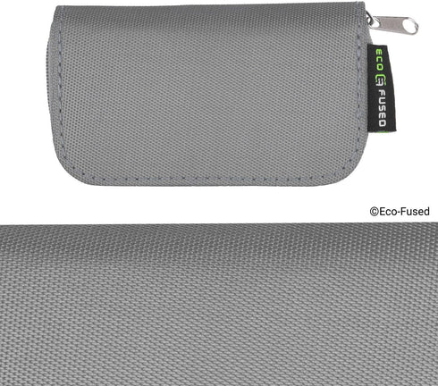 Eco-Fused Memory Card Case - Fits up to 22x SD, SDHC, Micro SD, Mini SD and 4X CF - Holder with 22 Slots (Purple & Grey / 22 Slots - 2 Pack)...