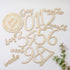 Baby Milestone Numbers|Baby Photo Props Wooden|Newborn Birth Announcement Card Wooden|...