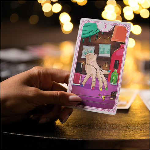 Wednesday Card Game, Premium Foil Cards from The Hit TV Series Wednesday, Family Game Night, Card Games for Teens & The Whole Family, for Ages 10+...