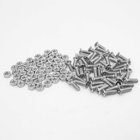 Toronce D series Panel-Mount |50-Sets M3X10 mm Screws for D-Series Connector (Screw_50sets)...
