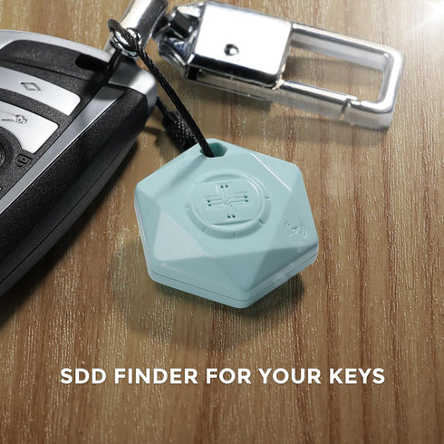 Swissdigital Design Key Finder Locator Works Apple Find My Bluetooth, Tracker Works with Apple Find My for Backpacks, Keys and Personal Items...