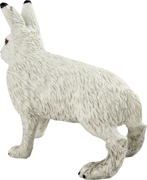 Safari Ltd. Arctic Hare Figurine - Detailed 2.5" Plastic Model Figure - Fun Educational Play Toy for Boys, Girls & Kids Ages 3+...