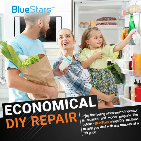 BlueStars DA61-06796A Refrigerator Clip Drain Evaporator - Solve the Ice Buildup Problem - Perfect Fit for Samsung Refrigerators - Replaces DA61-06796A AP5579885 PS4145120 2683162 - PACK OF 2