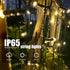 2 Pack Solar String Lights Outdoor, 200 LED Extra-Long 72FT Solar Powered Lights with 8 Lighting Modes, Waterproof Outdoor Lighting Decoration for...