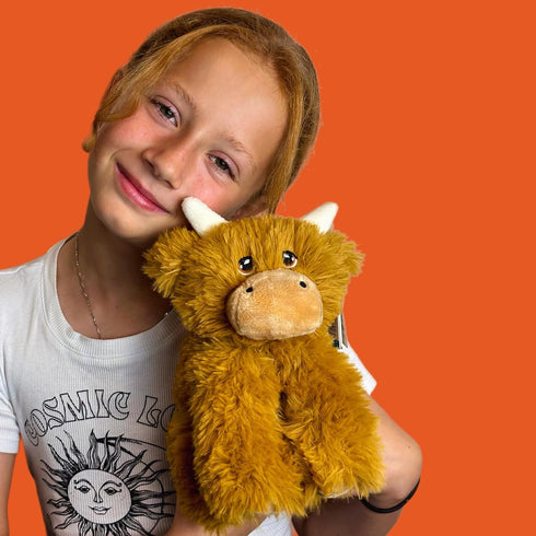Deluxe Paws 100% Recycled Plush Eco Toys (Highland Cow)...