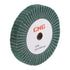 uxcell 150mm x 25mm 240 Grit Non-Woven Polishing Burnishing Wheel Abrasive Cloth Nylon Wire Drawing Flap Wheel for Stainless Steel Metal Green...