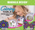 Mandala Design - Set of 4 Placemats (14"x18") - Interactive Coloring Placemats for Kids - Poly/Cotton Fabric - Washable and Reusable – DIY Activit...