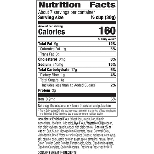 Gardetto's Special Request Garlic Rye Chips, Snack Bag, 8 oz...