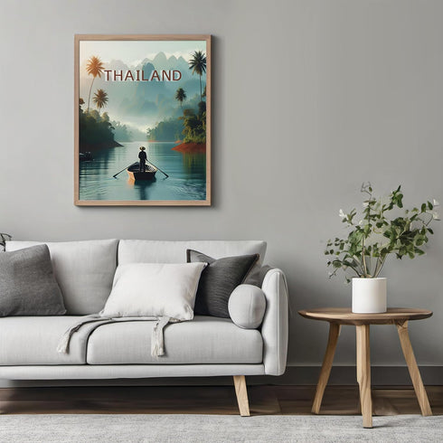 Posterizer 1 pcs-Thailand beautiful nature Travel Poster-Adventure Wall Art-GIft for Men Women Teens-Decor for Home & Office- unframed wall art...