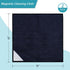 Magnetic Cleaning Cloth, Magnetic Microfiber Dry Erase Towel, Whiteboard Cleaning Cloth for Dry Erase Board, Whiteboard, Chalkboard, Kitchen, Dark...