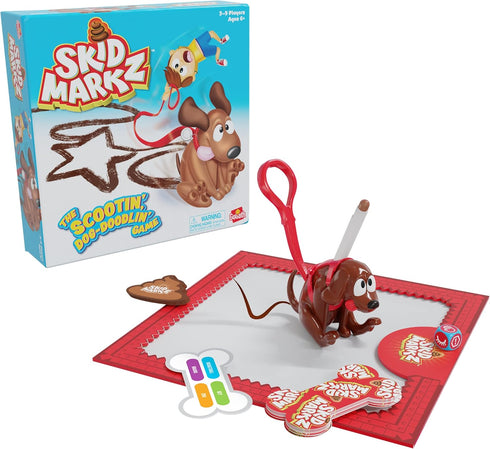 Skid Markz Game - The Scootin,' Dog-Doodlin' Drawing Game by Goliath...