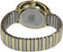 Super Large Face Easy to Read Two-Tone Stretch Band Watch...