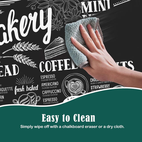 STATIONERY ISLAND Liquid Chalk Markers White Erasable Chalk Marker Pens for Non-Porous Blackboard, Chalkboard, Window, Glass, Signs, Bistro Board ...