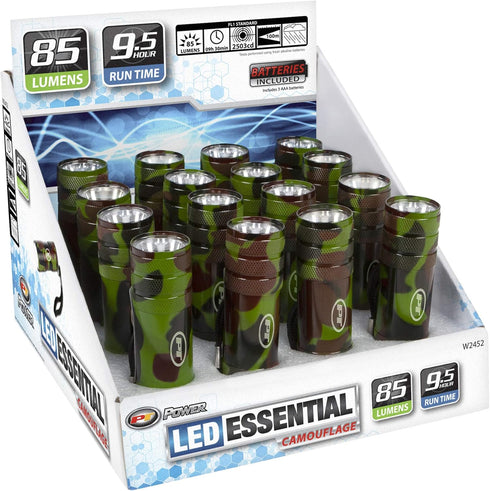 Performance Tool W2452 Flashlight Essential 85lm Camo (Sold as 1 Flashlight)...