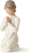 Willow Tree Prayer of Peace (Lighter Skin), Seeking The Quiet Within, Expresses Sympathy, Comfort, Remembrance, Healing, Sculpted Hand-Painted Fig...