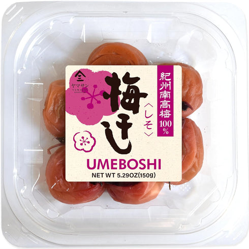 chaganju UMEBOSHI -SHISO HERB BLEND- Using The Premier Brand "KISHU NANKO-UME" 100%- Low Sodium, No Artificial Sweetener, No Chemical Color Additi...