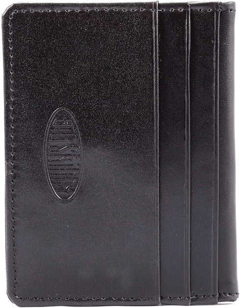 Big Skinny New Yorker Leather ID Slim Wallet, Holds Up to 24 Cards...