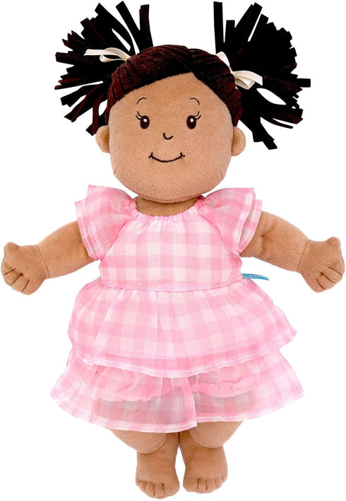 Manhattan Toy Baby Stella Pretty in Pink Baby Doll Dress for 15" Baby Dolls...