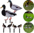 6pcs Garden Decoration Insert Easter Figurines Back Yard Decor Yard Decoration Duck Lawn Sculpture Stake Duck Yard Sign Backyard Decor Animal Inse...