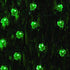 WATERGLIDE 1 Pack St. Patricks Day Shamrocks Lights, 50 LED Outdoor Decorative String Lights, Battery Operated Lucky Clover Light, 8 Lighting Mode...