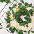 Meiliy 60pcs Bulk Rose Leaves Artificial Greenery Fake Rose Flower Leaves for DIY Wedding Bouquets Centerpieces Party Decorations Rose Vine Wreath...
