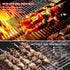 Dailyart Grill Mesh - Set of 5 Non-Stick Mesh Grill, Even Heating, Easy Clean-Up, Reusable and Durable, Perfect Mesh Grill Mat for Outdoor BBQ Acc...