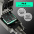 VCELINK RJ45 Connectors Tool Free Cat 8, Shielded RJ45 Modular Plugs 40 Gbps 2000MHz PoE++, Reusable Easy CAT 8 Termination for 23 AWG-22 AWG LAN ...