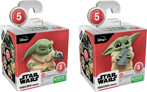 STAR WARS The Bounty Collection Series 5, 2-Pack Grogu Figures, 2.25-Inch-Scale Force Focus, Beskar Bite, Toy for Kids Ages 4 and Up...
