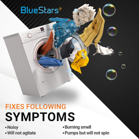 Ultra Durable 27001006 Washer Drive Belt Replacement Part by Blue Stars - Exact Fit for Amana Maytag Washers - Replaces WP27001006 40053601 40053606 PS11740577