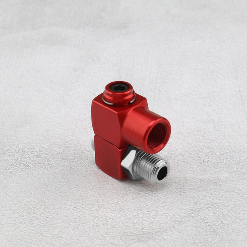 The Lord of the Tools 2PCS 1/4 Inch NPT 360 Degree Swivel Air Hose Connector DYWX01 Air Fitting Pneumatic Tool Adapter for Grinders Sanders Drills...