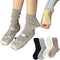 4-Pack,Slouchy Socks for Women,Slouch Crew Socks,Cotton,Scrunch,Can be Stacked or Straightened...