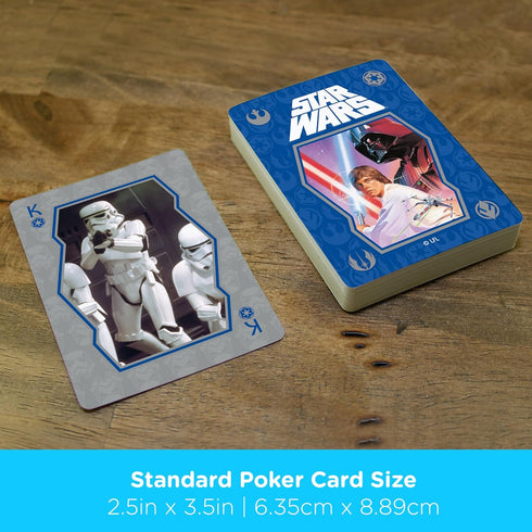 AQUARIUS Star Wars Symbols Playing Cards – Star Wars Themed Deck of Cards for Your Favorite Card Games - Officially Licensed Star Wars Merchandise...