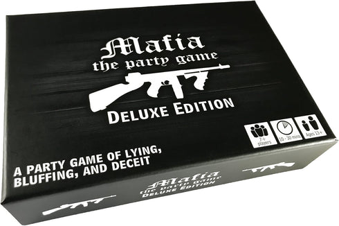 Apostrophe Games Mafia The Party Game Deluxe Edition – A Game of Lying, Bluffing and Deceit– Card Game, Adults and Teens – Board Game...