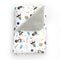 Plush Baby Blanket 30' x 40' Soft Fleece, Astronaut and Space Theme (Ashton) for Newborn & up, Grey...