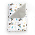Plush Baby Blanket 30' x 40' Soft Fleece, Astronaut and Space Theme (Ashton) for Newborn & up, Grey...