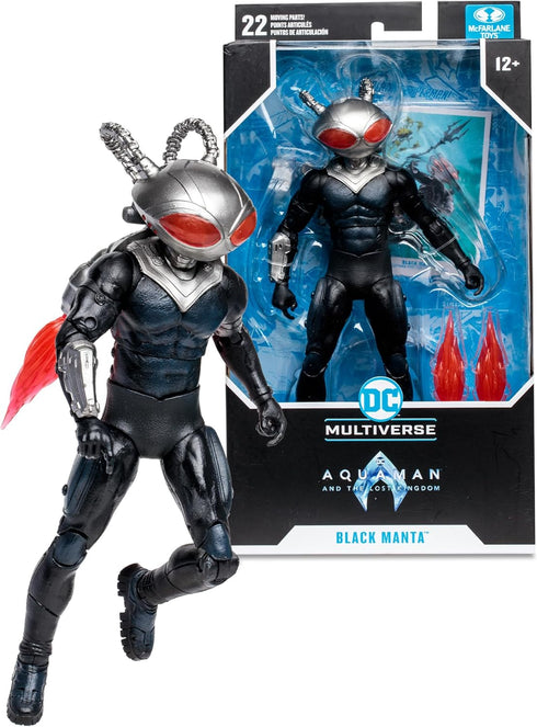 McFarlane Toys - DC Multiverse Black Manta (Aquaman and The Lost Kingdom) 7" Action Figure...