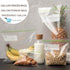 Freezer Bags 1 Gallon Resealable 30 count Extra Strong and Leak Proof Bags With Double Zipper Perfect for Berries Fruit and Food Bags 1 Gallon...