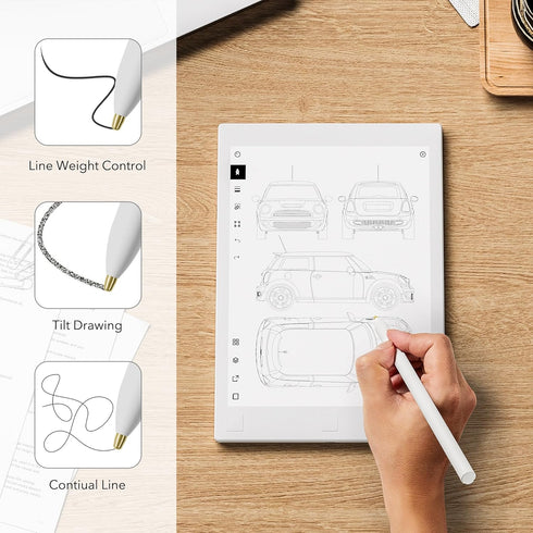 Marker Pen Stylus Tips for Remarkable 2,AHBTEYM Remarkable 2 Pen Tips with Nibs Removal Tool,Metal Tips/Nibs Refill Accessories,for Remarkable 1/R...