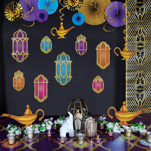 3D Foil Lamp Centerpieces Pack of 2...