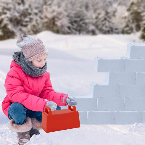 Superio Snow Brick Maker Snow Sand Beach Toys for Kids and Adults Igloo Snow Block Form for Building Snow Forts or Sandbox Play Sand Toys Beach Es...