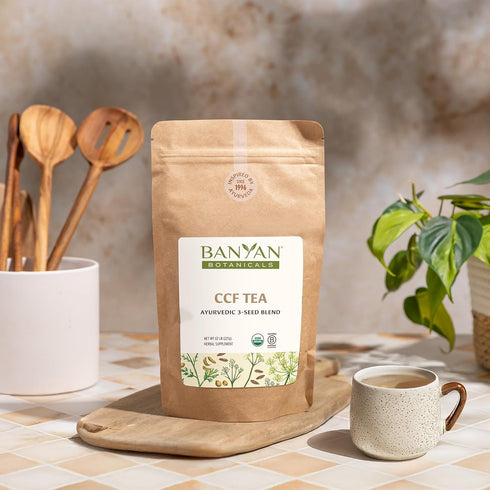 Banyan Botanicals CCF Tea (Cumin, Coriander, Fennel) – Organic Traditional Ayurvedic Detox Tea For Supporting Digestion & Gentle Cleansing* – ½ lb...