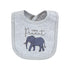 Touched by Nature Unisex Baby Organic Cotton Bibs, Classic Safari, One Size...