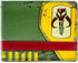 Star Wars - Mandalorian Green Faux Leather Bi-Fold Wallet 3 x 2in...